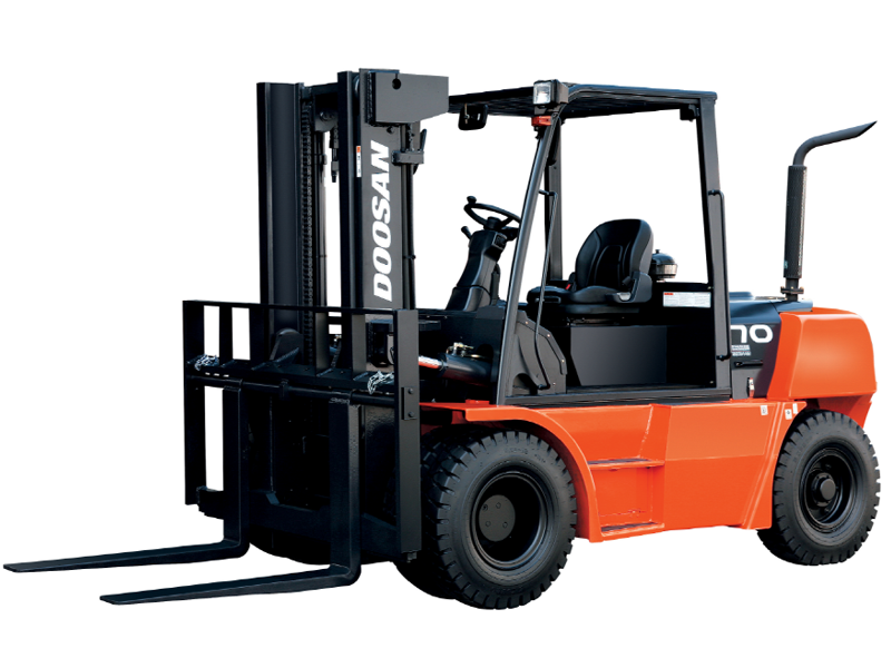 Xe nâng dầu 7 tấn Doosan