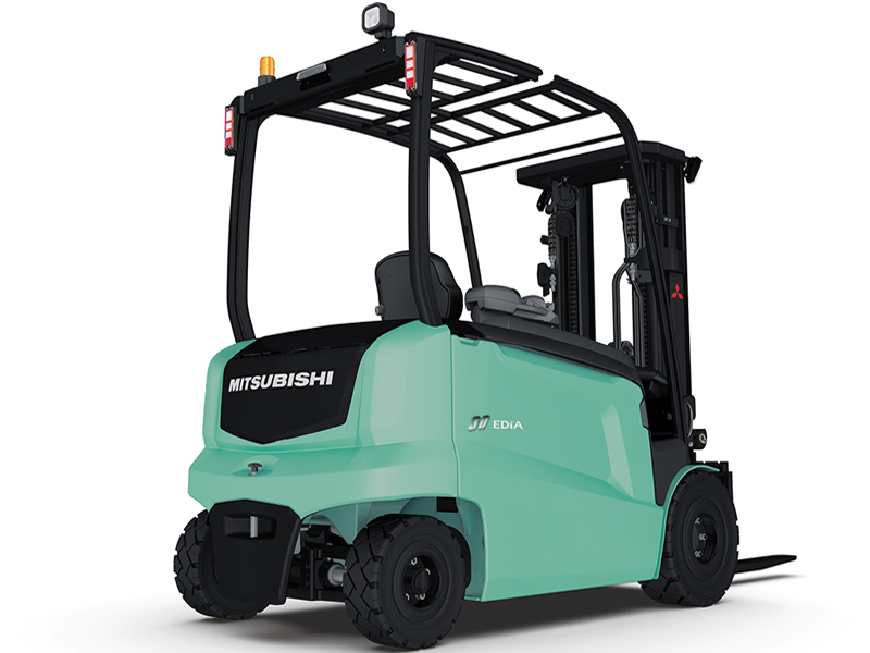 Xe nâng điện 3 tấn 4 bánh ngồi lái Mitsubishi